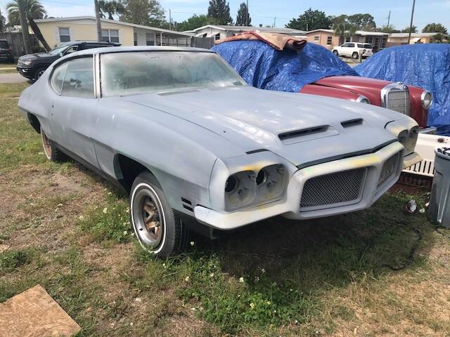 242371Z134423 - 1971 PONTIAC GTO GRAY photo 2