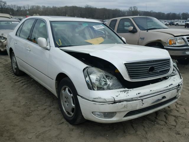 JTHBN30F420068349 - 2002 LEXUS LS 430 WHITE photo 1