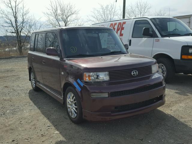 JTLKT324X50205435 - 2005 TOYOTA SCION XB 栗色 照片 1