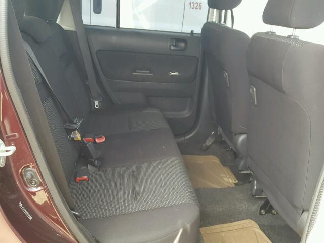 JTLKT324X50205435 - 2005 TOYOTA SCION XB 栗色 照片 6
