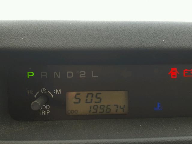 JTLKT324X50205435 - 2005 TOYOTA SCION XB 栗色 照片 8