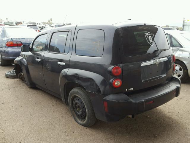 3GNDA13D67S619537 - 2007 CHEVROLET HHR LS 黑色 照片 3