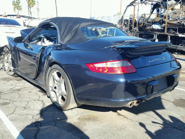 WP0CB299X8S776186 - 2008 PORSCHE 911 CARRER BLUE photo 3