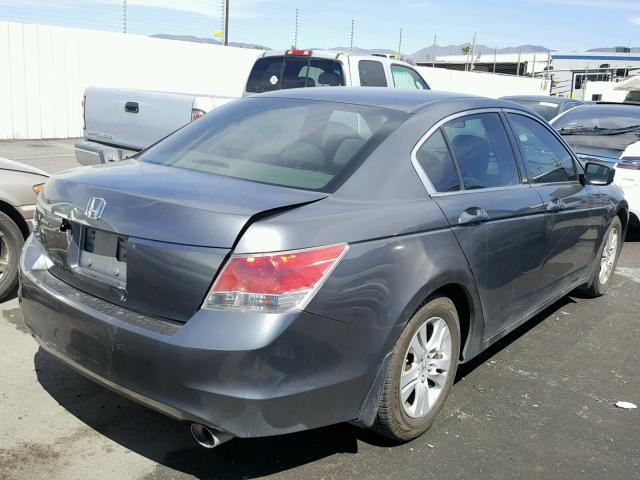 JHMCP26458C052215 - 2008 HONDA ACCORD LXP GRAY photo 4