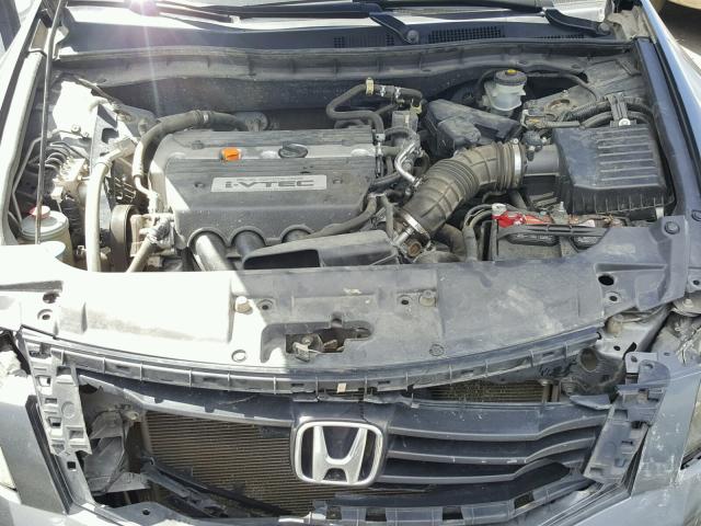 JHMCP26458C052215 - 2008 HONDA ACCORD LXP GRAY photo 7