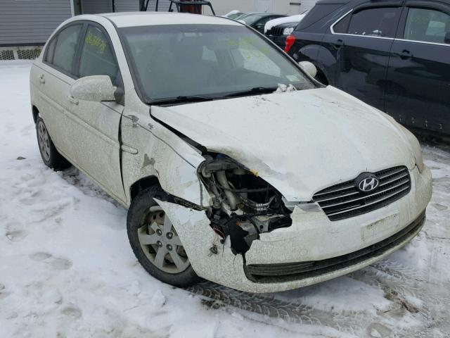 KMHCN46C99U374292 - 2009 HYUNDAI ACCENT GLS WHITE photo 1