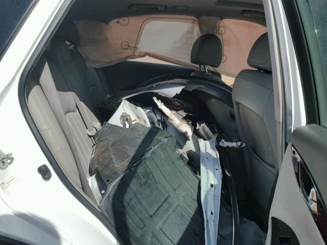 JNKAJ09F88M360273 - 2008 INFINITI EX35 BASE WHITE photo 6