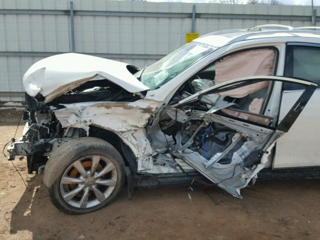 JNKAJ09F88M360273 - 2008 INFINITI EX35 BASE WHITE photo 9