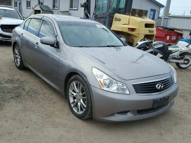 JNKBV61E78M222951 - 2008 INFINITI G35 GRAY photo 1