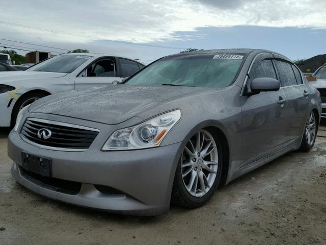 JNKBV61E78M222951 - 2008 INFINITI G35 GRAY photo 2