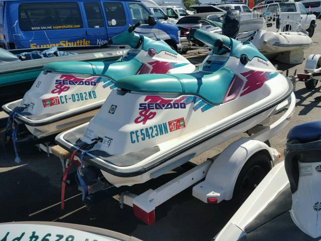 ZZN08321L394 - 1995 BOMBARDIER 2SEADOO+TL WHITE photo 4