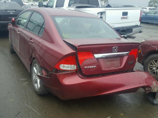 19XFA1F64AE072126 - 2010 HONDA CIVIC Қызыл фото 3