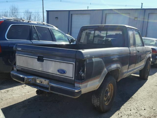 1FTCR15T1KPB47983 - 1989 FORD RANGER SUP GRAY photo 4