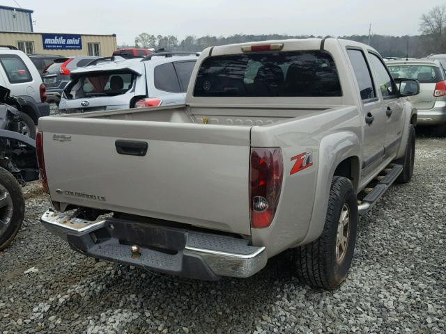 1GCDS136948145708 - 2004 CHEVROLET COLORADO TAN photo 4