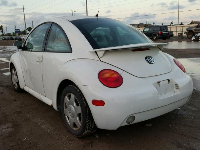 3VWBB61C4WM014761 - 1998 VOLKSWAGEN NEW BEETLE WHITE photo 3