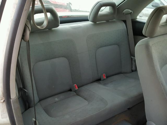 3VWBB61C4WM014761 - 1998 VOLKSWAGEN NEW BEETLE 白色 照片 6