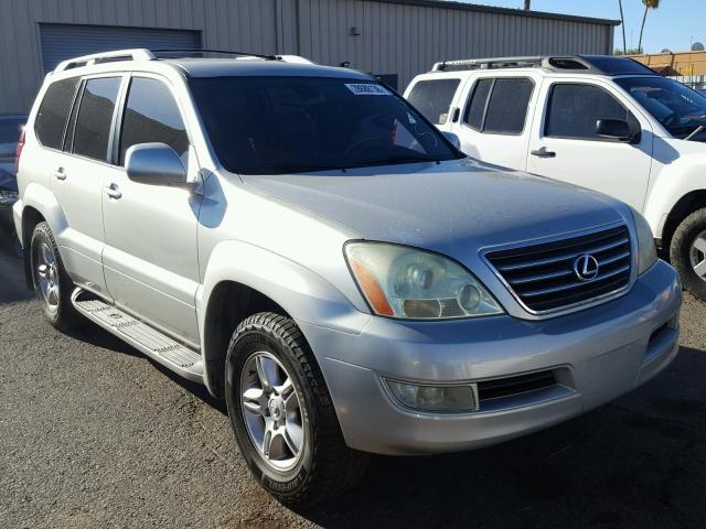 JTJBT20X940054036 - 2004 LEXUS GX 470 SILVER photo 1