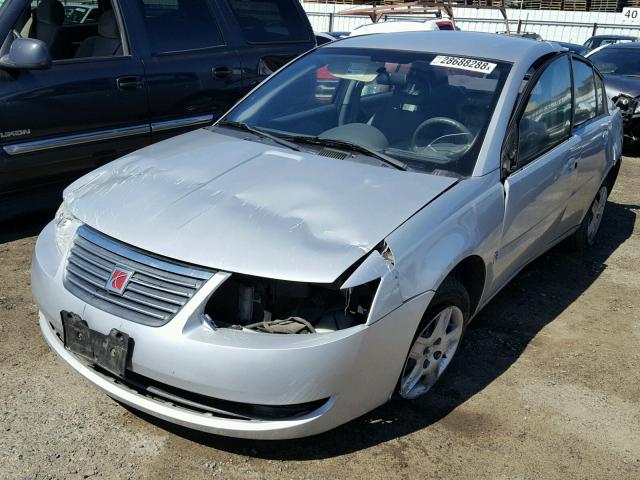 1G8AJ55F67Z128836 - 2007 SATURN ION LEVEL SILVER photo 2