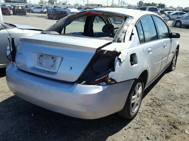 1G8AJ55F67Z128836 - 2007 SATURN ION LEVEL SILVER photo 4