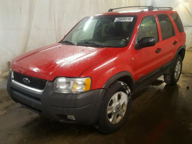 1FMYU04132KA91326 - 2002 FORD ESCAPE RED photo 2