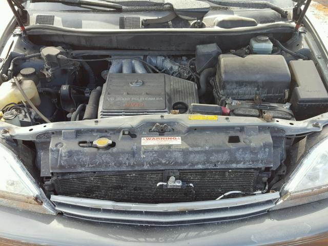 JTJHF10U710179811 - 2001 LEXUS RX 300 GRAY photo 7