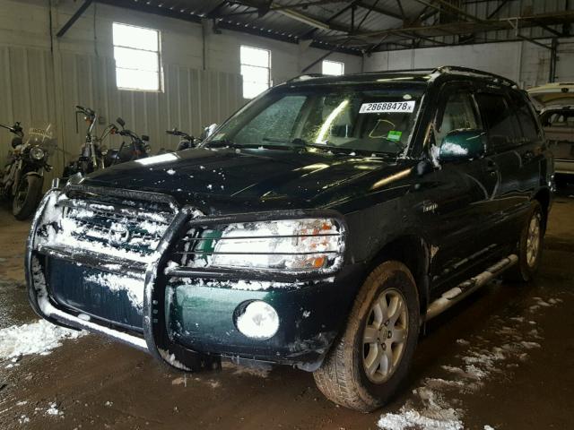 JTEHF21AX20083701 - 2002 TOYOTA HIGHLANDER GREEN photo 2