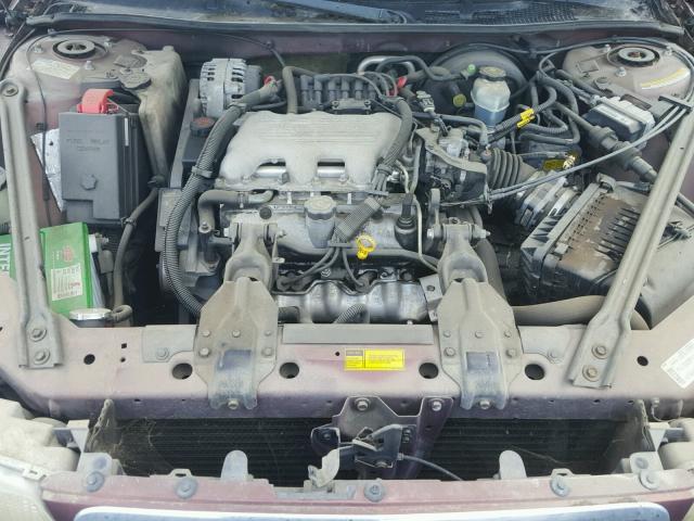 2G4WS52M4X1487442 - 1999 BUICK CENTURY CU PURPLE photo 7