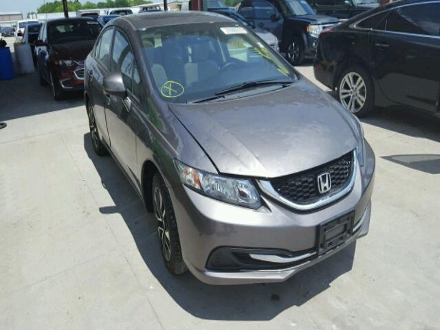 19XFB2F85DE032646 - 2013 HONDA CIVIC EX GRAY photo 1