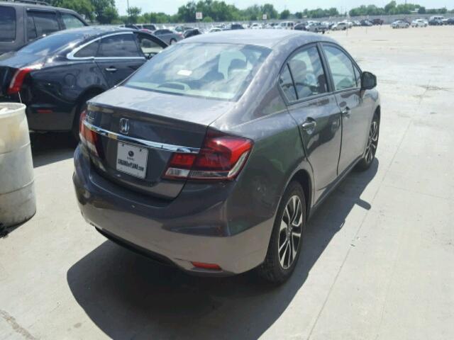 19XFB2F85DE032646 - 2013 HONDA CIVIC EX 灰色 照片 4