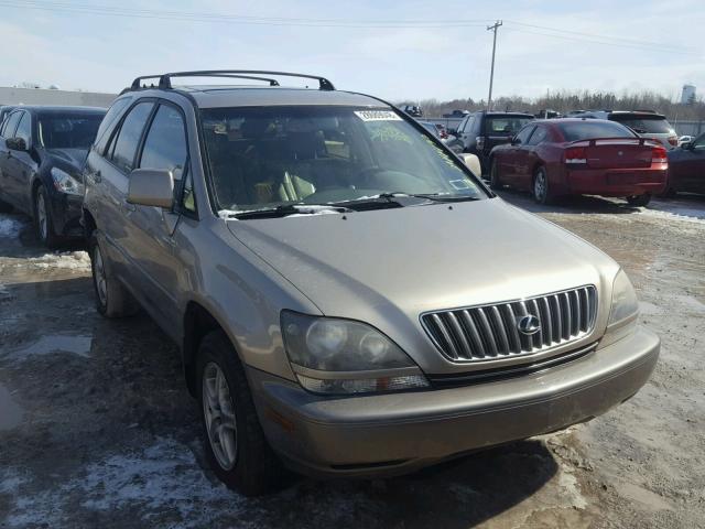 JT6GF10U2X0029605 - 1999 LEXUS RX 300 TAN photo 1