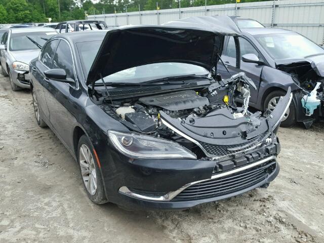 1C3CCCAB7FN652720 - 2015 CHRYSLER 200 LIMITE BLACK photo 1