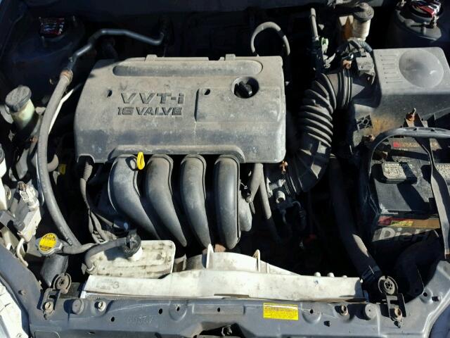 2T1BR32E85C408963 - 2005 TOYOTA COROLLA GRAY photo 7