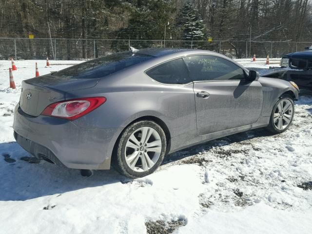 KMHHT6KD1CU072380 - 2012 HYUNDAI GENESIS CO GRAY photo 4