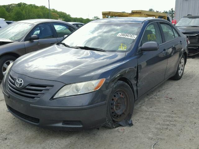 4T1BE46K47U533901 - 2007 TOYOTA CAMRY CE/L GRAY photo 2