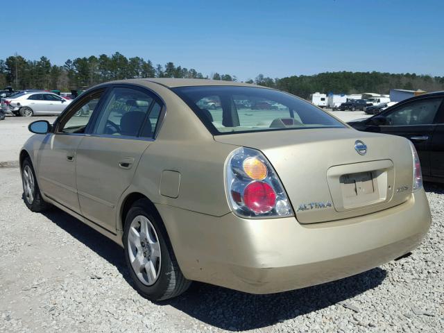 1N4AL11D33C274417 - 2003 NISSAN ALTIMA BAS GOLD photo 3