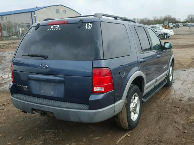 1FMZU73E52UC54161 - 2002 FORD EXPLORER X BLUE photo 4