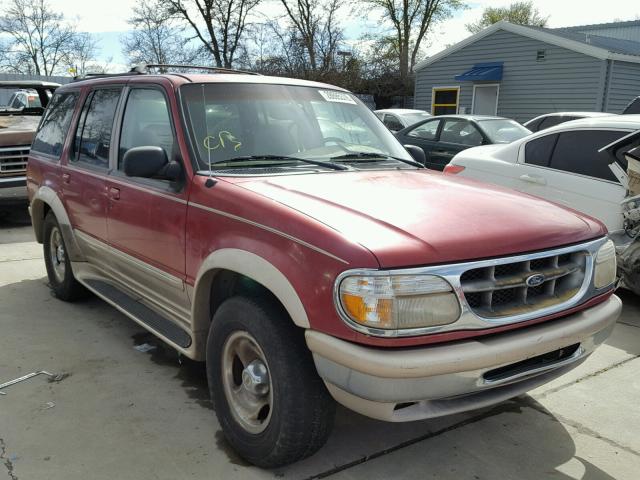 1FMZU34E5WZA51058 - 1998 FORD EXPLORER RED photo 1