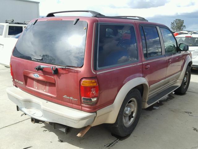 1FMZU34E5WZA51058 - 1998 FORD EXPLORER RED photo 4