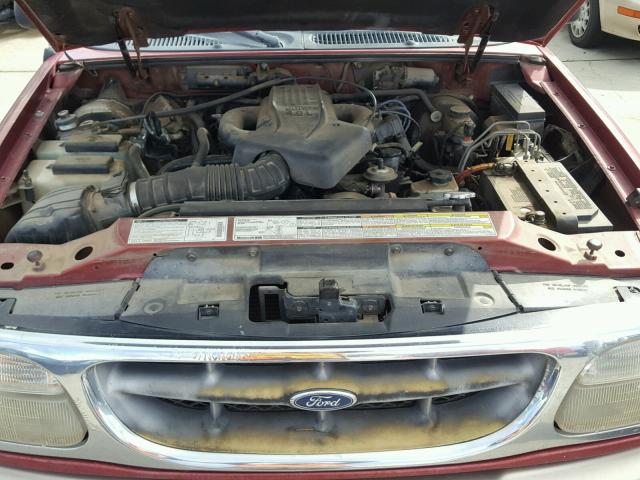 1FMZU34E5WZA51058 - 1998 FORD EXPLORER RED photo 7