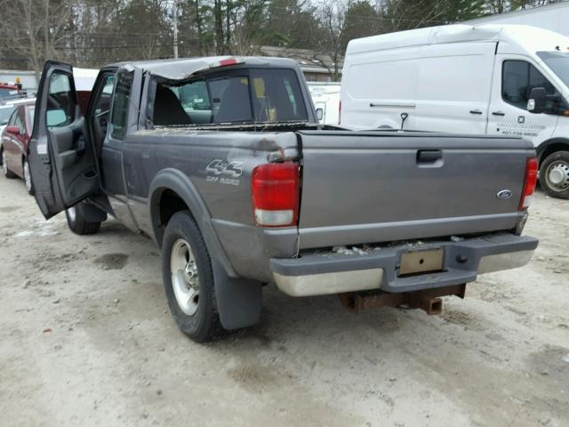 1FTZR15X2YTA57450 - 2000 FORD RANGER SUP GRAY photo 3