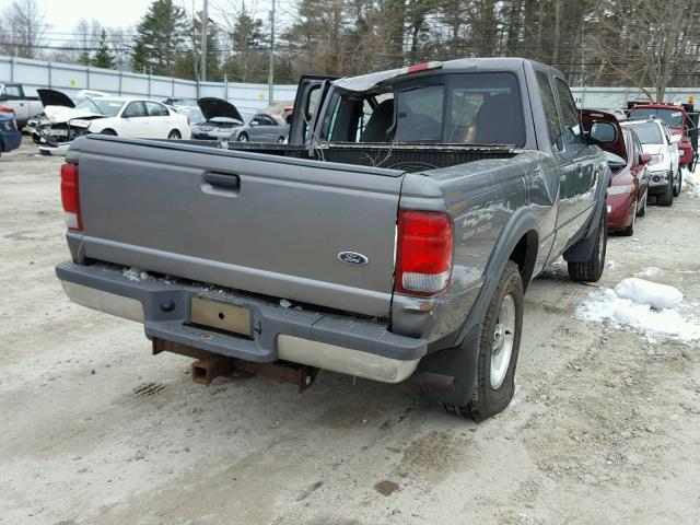 1FTZR15X2YTA57450 - 2000 FORD RANGER SUP GRAY photo 4