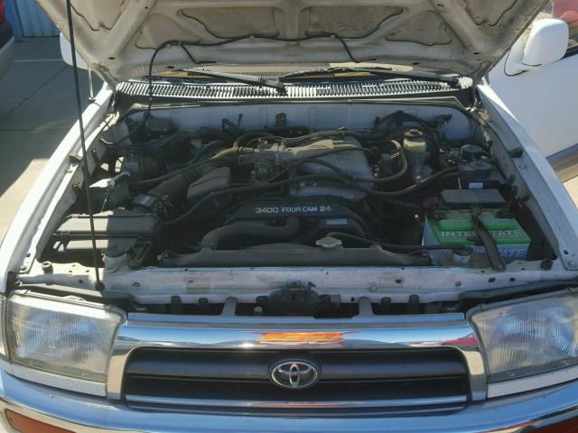 JT3GN87R2W0077257 - 1998 TOYOTA 4RUNNER LI WHITE photo 7