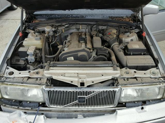 YV1KW9603V1039986 - 1997 VOLVO 960 GRAY photo 7