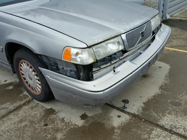 YV1KW9603V1039986 - 1997 VOLVO 960 GRAY photo 9