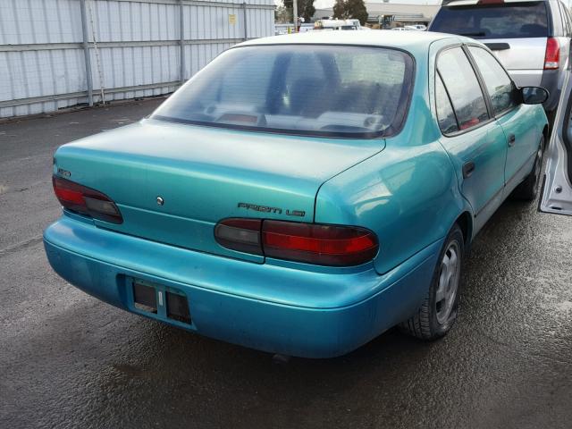 1Y1SK5363RZ102705 - 1994 GEO PRIZM BASE GREEN photo 4