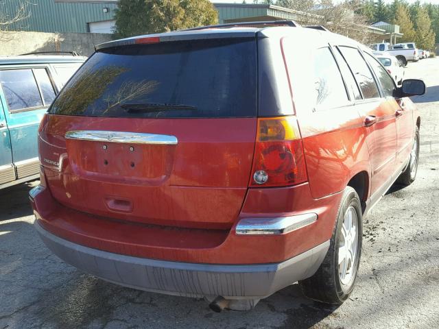 2A4GM68496R676906 - 2006 CHRYSLER PACIFICA T RED photo 4