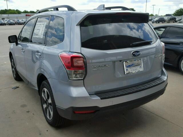 JF2SJAEC6HH510334 - 2017 SUBARU FORESTER 2 SILVER photo 3