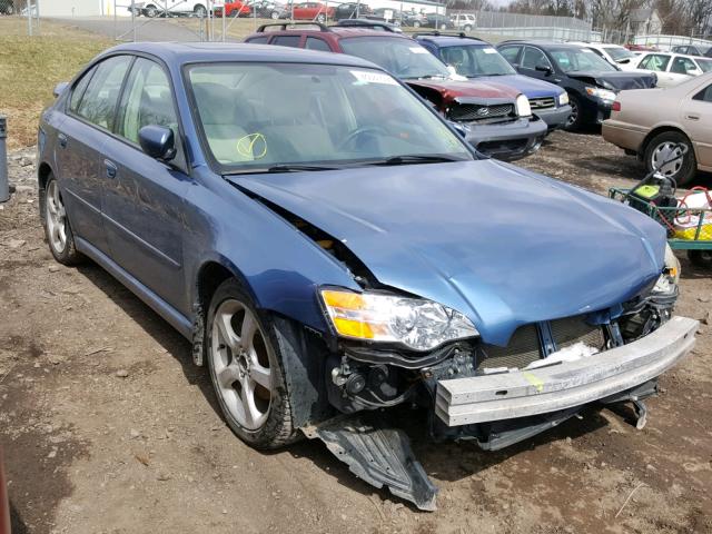 4S3BL616077212744 - 2007 SUBARU LEGACY 2.5 BLUE photo 1