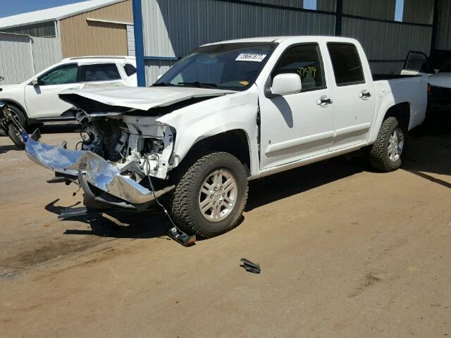 1GTDT13E498137303 - 2009 GMC CANYON WHITE photo 2