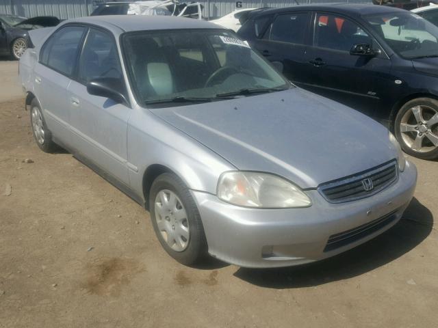 2HGEJ6618YH531042 - 2000 HONDA CIVIC BASE SILVER photo 1